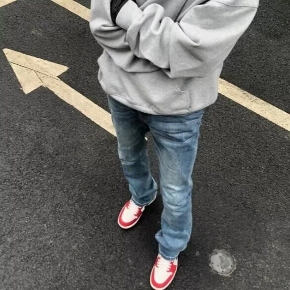 美式直筒显瘦弹力牛仔裤高街vibe修身微喇cleanfit裤子LB2833-P50,男装牛仔裤,星座1008