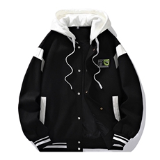 男士休闲夹克外套秋季潮牌连帽青少年棒球服秋装JK06621-P95，男装夹克，星座308B-2