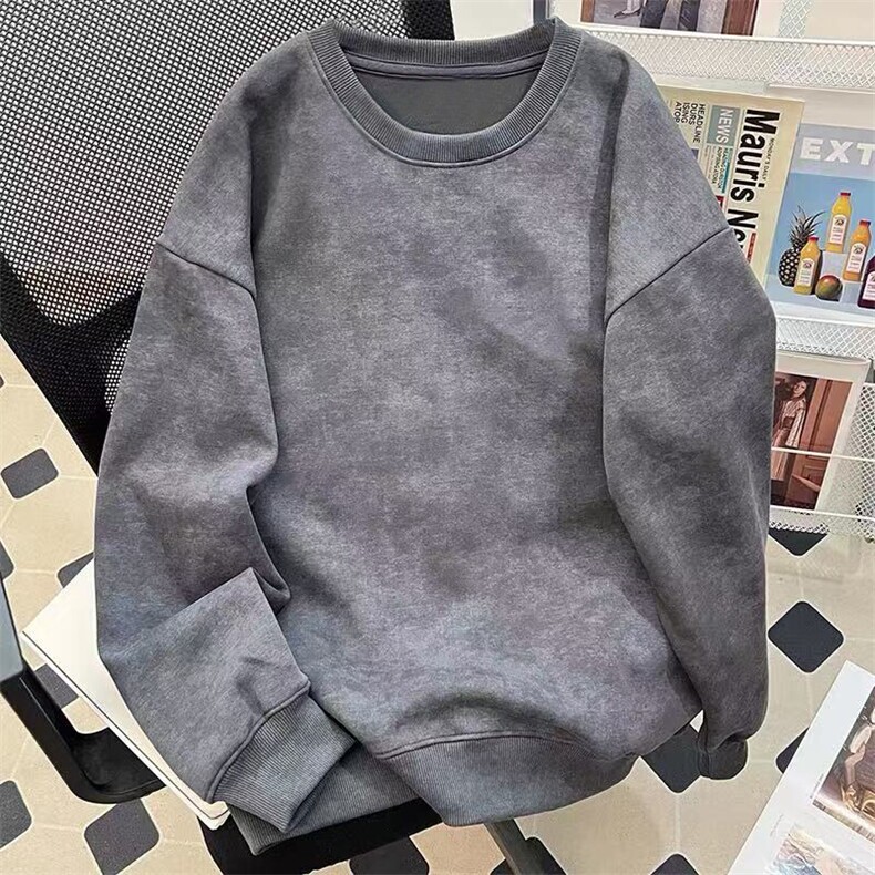 春季重磅400克足全棉条纹连帽开衫卫衣外套RH131-P38,女装短外套,星座610B-1