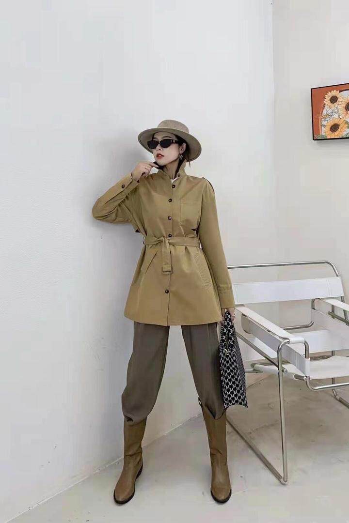 秋装风衣，女装风衣，艾子.抒适
