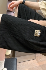 8XL-M2024夏季特大码阔腿短裤男高街ins宽松垂感休闲裤DK1510P45，男装休闲裤，电商D206-1