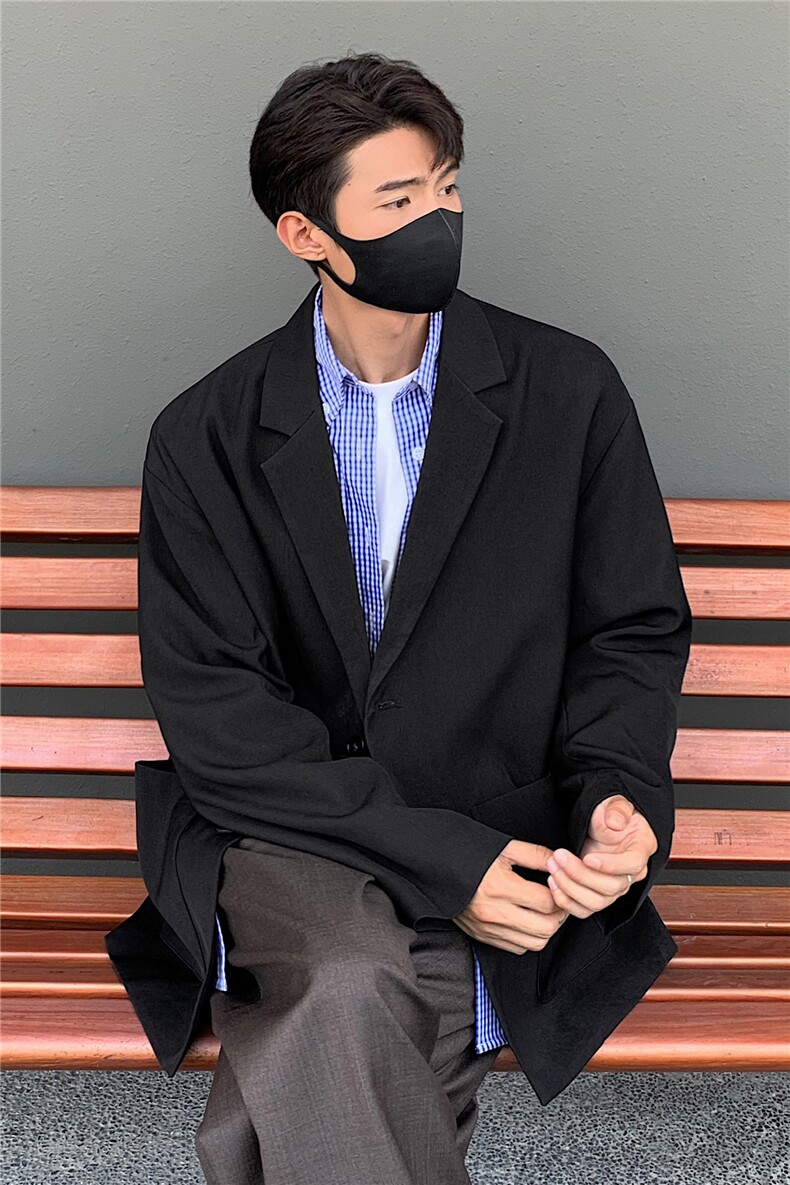 秋季新品西服韩风精致两粒扣休闲外套通勤装GS6989,男装西服,星座1206（原A206）