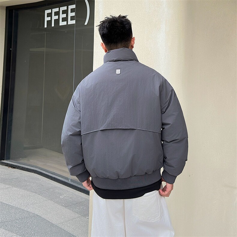 2025新标90白鸭绒冬季男立领高品质羽绒服大码外套304-P260,男装羽绒服,星座223（原229-2）