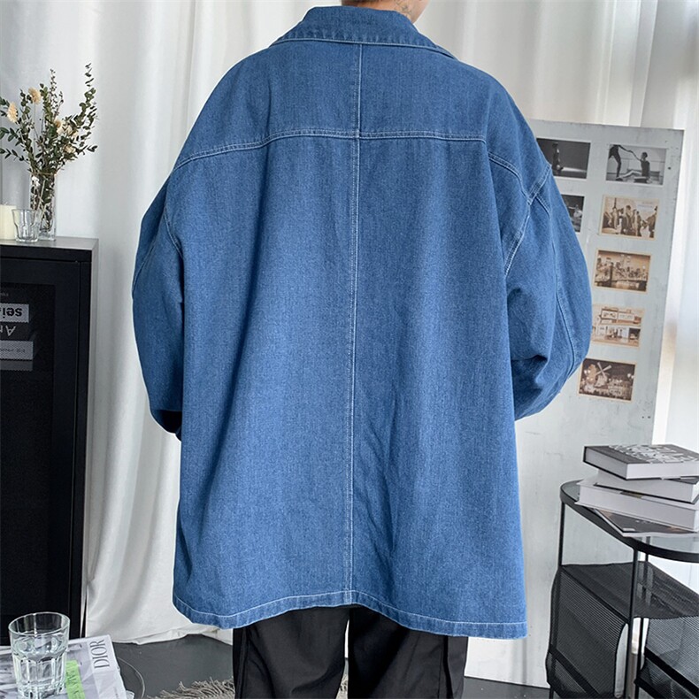 超火cec外套男士春秋季新款韩版潮流ins工装牛仔夹克衣服5126-P70,男装夹克,电商A318