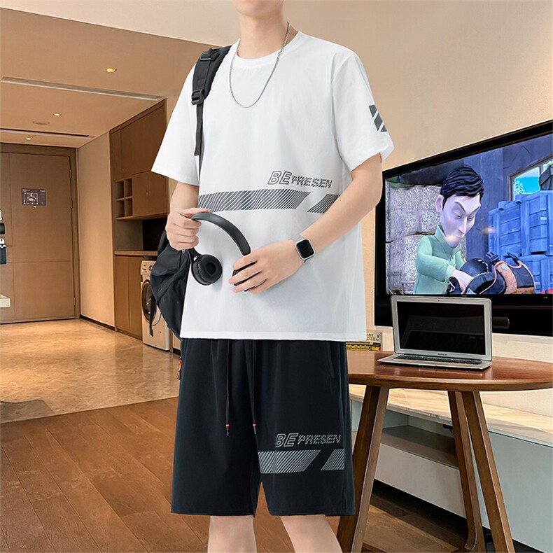 35201-P53大码大码男士休闲运动套装男，男装休闲套装，星座209