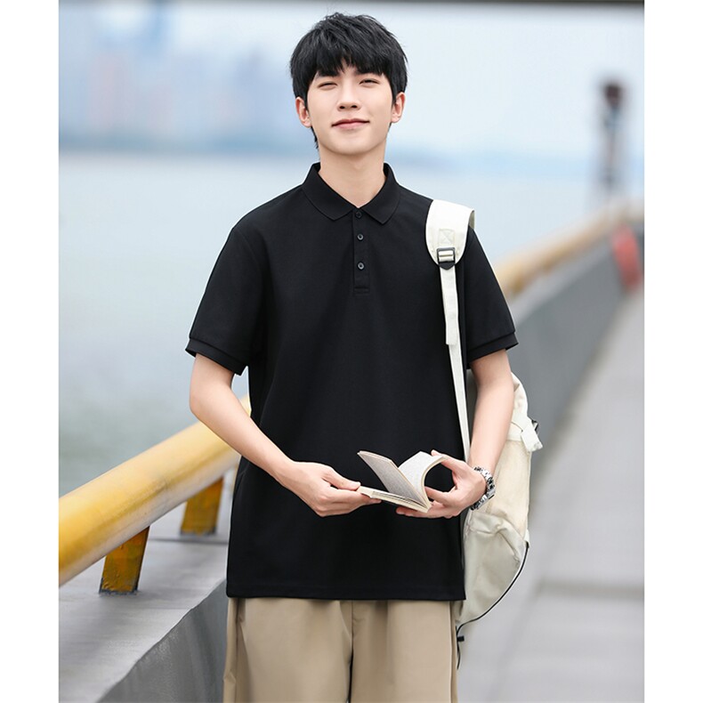 P02男女休闲大码POLO衫T恤衫学生团队表演校服可定制印花青少年，男装T恤，星座115A(原星座507）