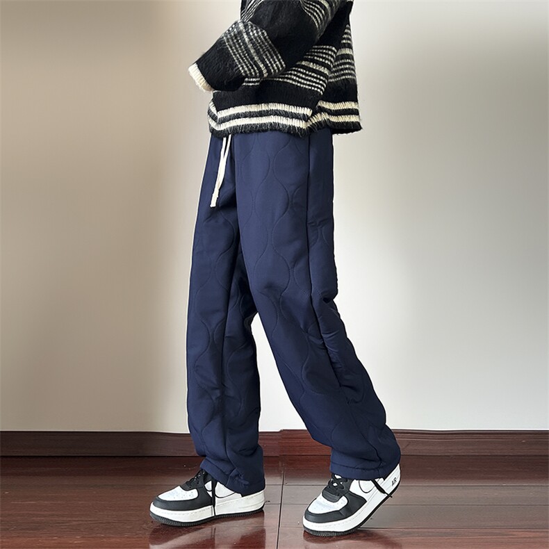 冬装葫芦纹绗线户外防水加绒保暖休闲裤JR1014特P45,男装休闲裤,电商C323