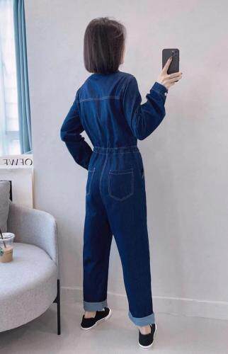 现货牛仔连体裤，女装连体裤，秀红佳丽