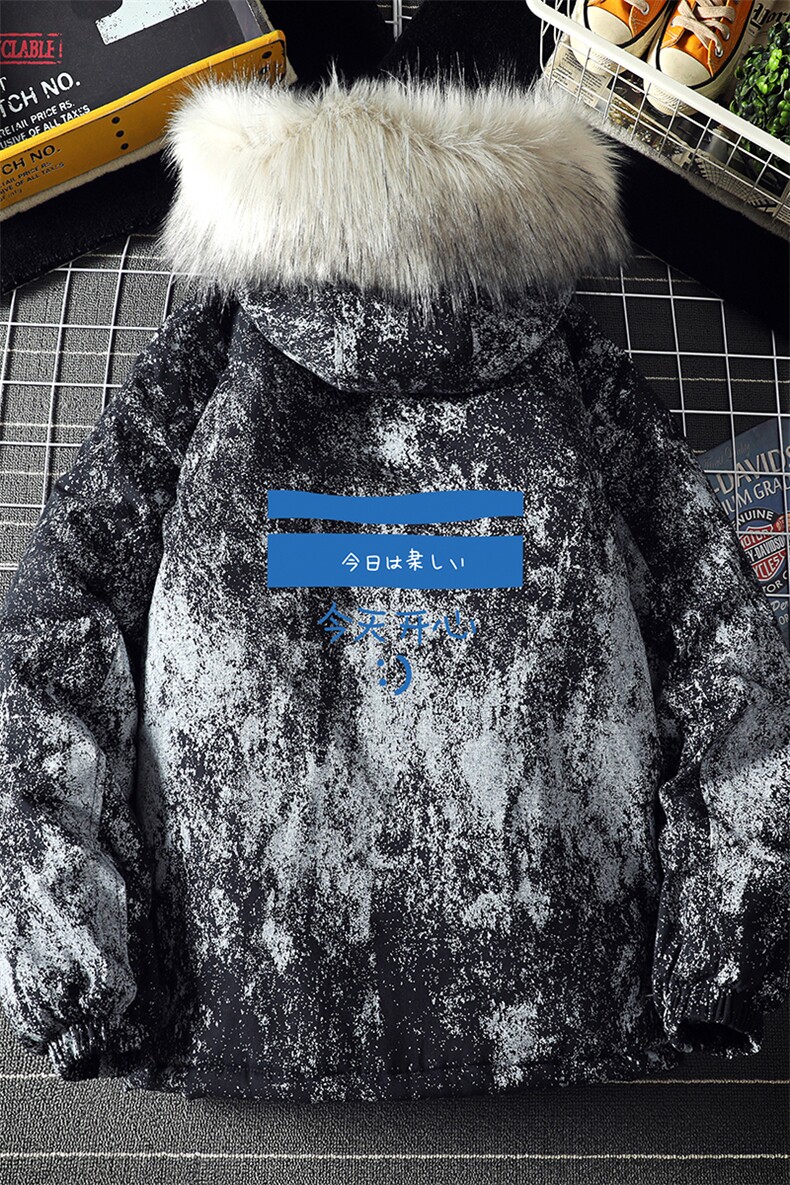 MC49033-P135日系潮衣男大码派克服男工装服外套袄,男装棉衣,电商A040A