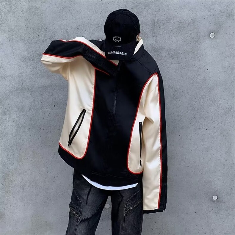 秋季青春流行男夹克文艺潮外套FK72P55,男装夹克,星座1116-2
