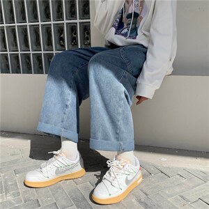 新款春季水洗宽松牛仔裤N0861P40图片