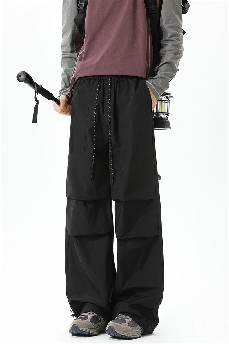 2025春季新款无影墙大码美式直筒冲锋裤M-5XHK25071-特P25,男装休闲裤,电商A022