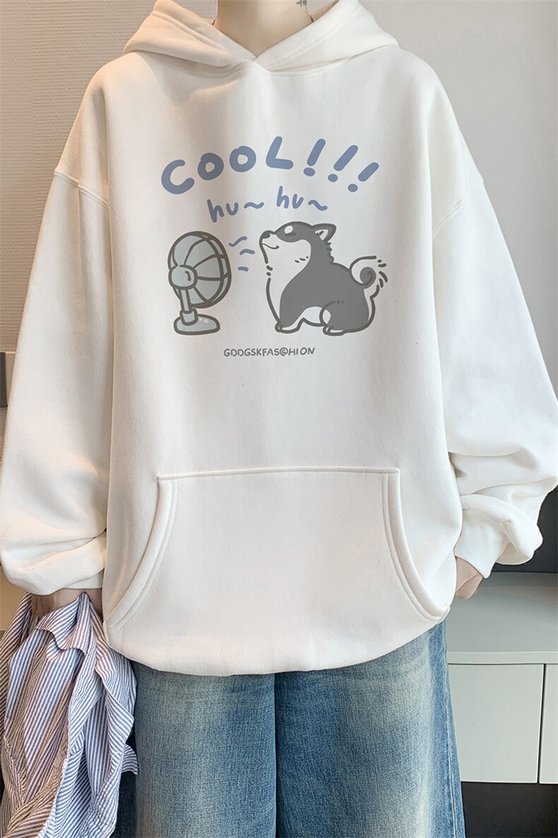 已注册/秋冬内景新款卡通连帽卫衣男宽松外套MS99998/P45加绒P50,女装短外套,电商B316