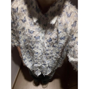 【有货】C161CC-特P42蝴蝶流苏短袖衬衫男夏季设计感