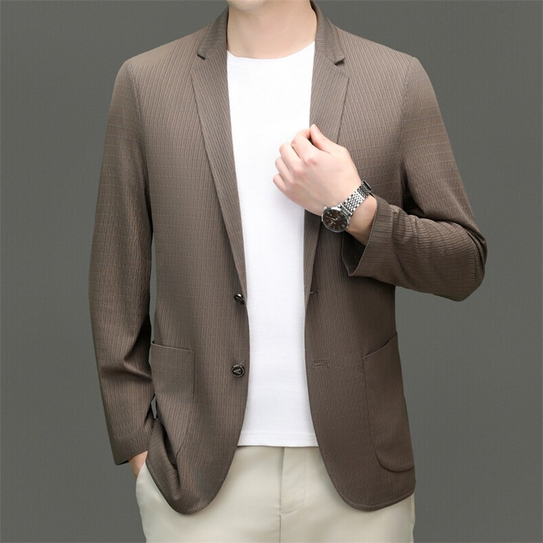 25新款春夏男士高品质防晒衣西服户外轻薄休闲时尚防晒衣西装外套,男装风衣,钱塘723