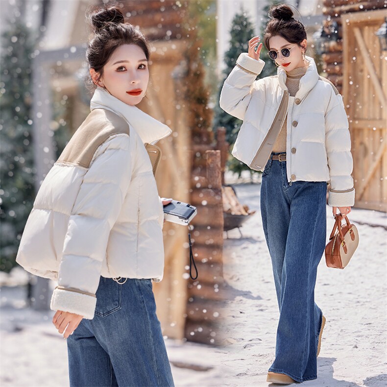2024年冬季时尚潮流，女装羽绒服，依曼迪