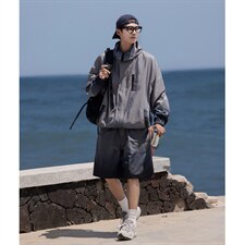 2026平铺山系防水冲锋衣大码M-5XL渐变色夹克男JK77088P85控128，男装夹克，星座227-7