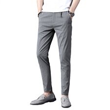 男修身韩版潮流百搭小脚长裤男生小西裤男士休闲裤子秋Z1912，男装西裤，星座509