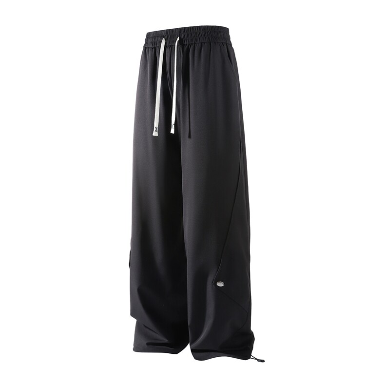 冰丝钮扣可束脚百搭休闲裤K104立体92%聚酯纤维8%氨纶(S-2XL)TP28,男装休闲裤,电商A088