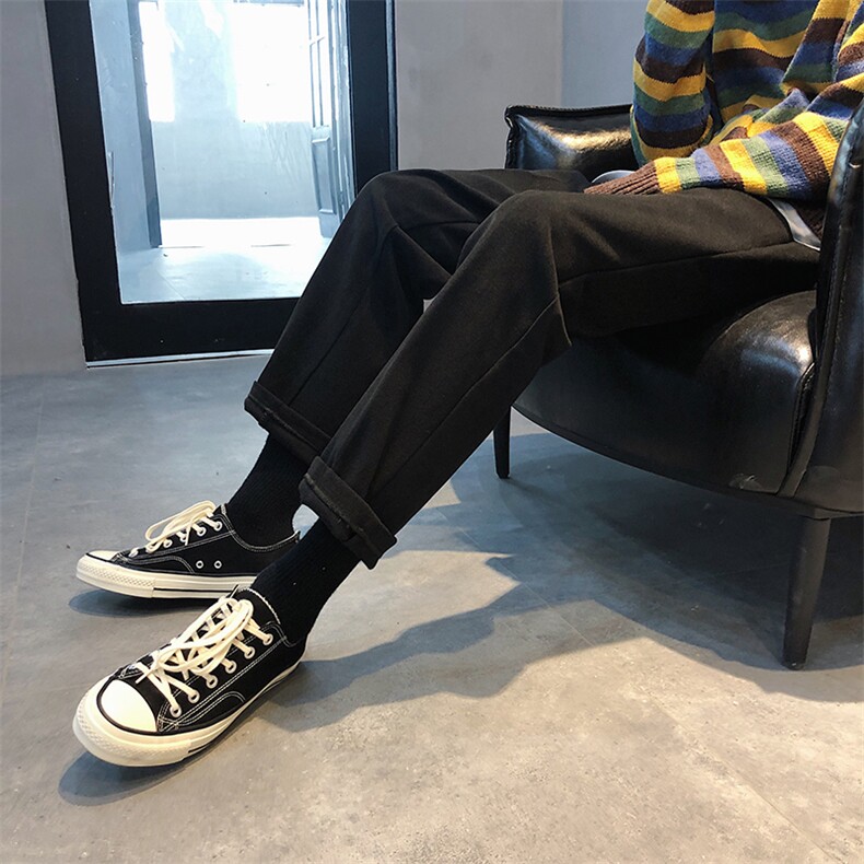 大量现货/加厚呢料裤韩版宽松百搭直筒休闲西裤A338-1KK03P55,男装西裤,电商D325