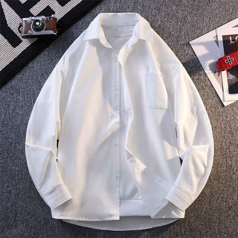 宽松重磅外套男大码港风休闲潮流衬衫C2177-P35【特价】,男装衬衫,电商A007