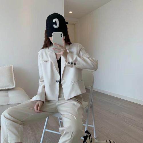 截短式西装，女装西装，阿M