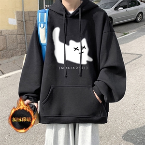 抖音供货、复合重磅加绒现货连帽卫衣宽松 D223A-JR-WY2384-特P40图片