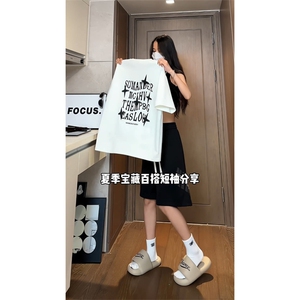 量大优  供视频  重磅麂皮绒短袖T恤男 JPDX209-特P19图片