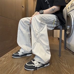 现货男女同款直筒休闲裤工装防泼水登山裤A157B-K9878-P35图片