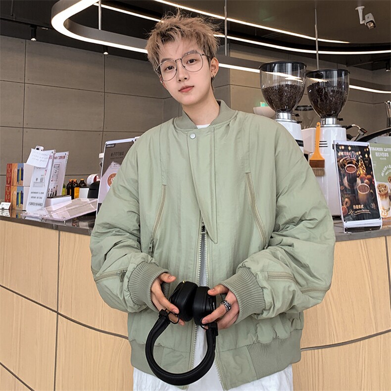 JK8809-P68美式春秋潮牌双拉链设计感夹克,男装夹克,星座1503