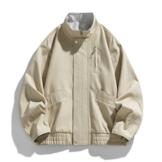 美式vintage豹纹衬衫夹克牛仔短袖外套设计感JK02528-P90，男装衬衫，星座308B-2