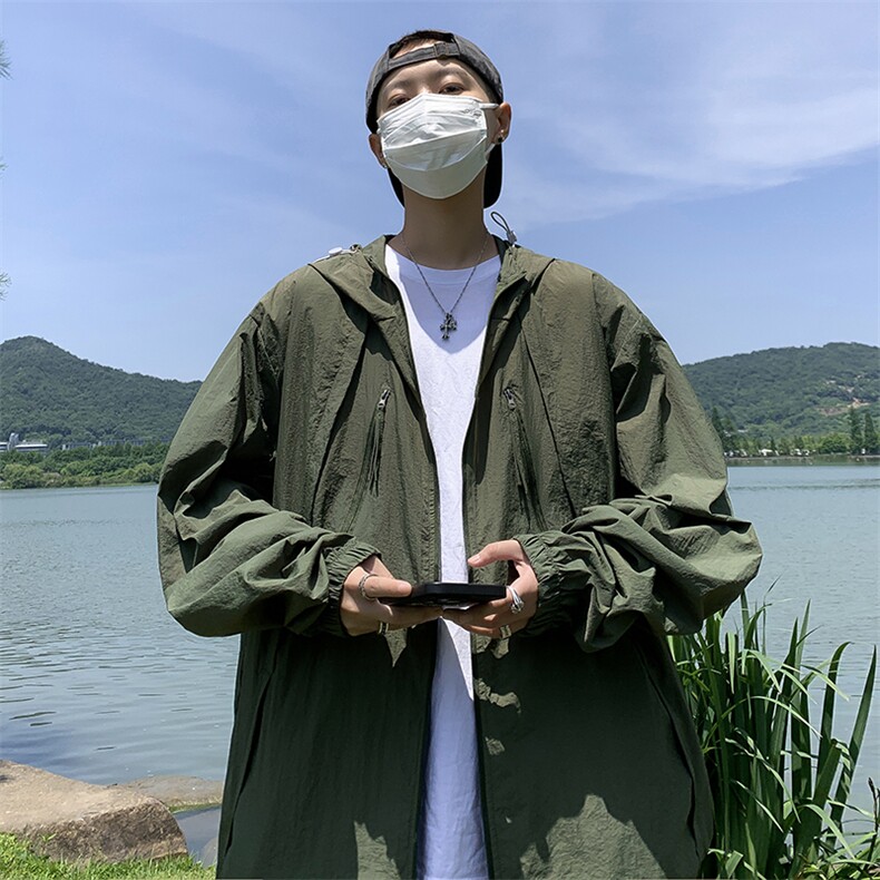轻薄防晒衣男女款夏季潮牌透气防晒服外套宽松户外上衣F017-P45,男装夹克,星座308B-2
