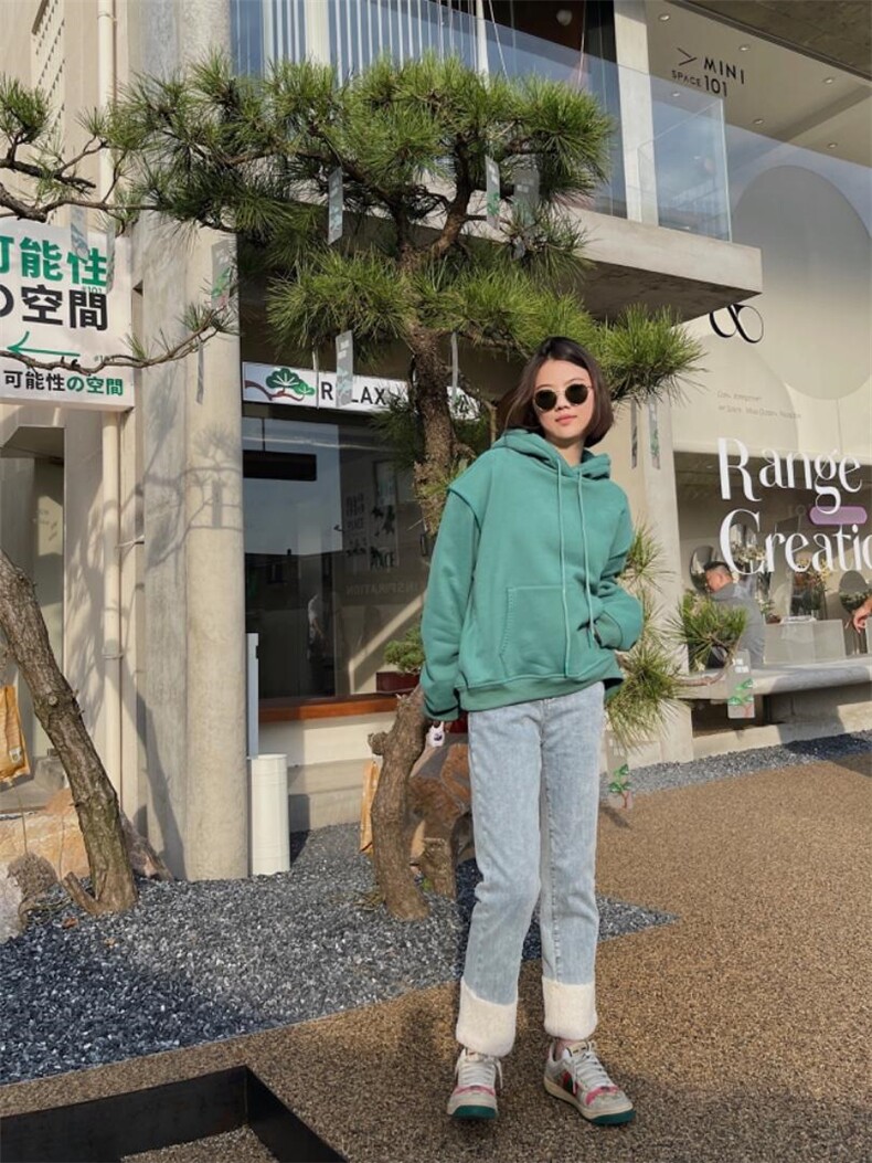 2021/加绒卫衣/NEW，女装卫衣/绒衫，潘朵拉