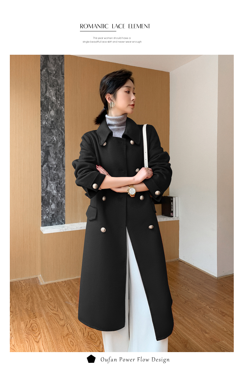 E9889 2550K ÁO KHOÁC NỮ SANTDN DÀI QUÁ GỐI MÙA XUÂN THU ĐÔNG KÍN CỔ THỜI TRANG NỮ G06 SẢN PHẨM MỚI