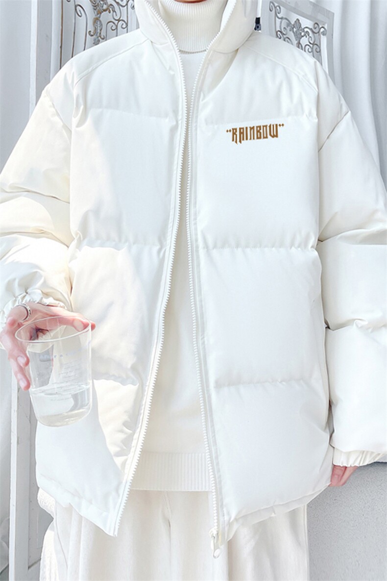 2024冬季新款旋律风车大码印花立领棉衣M-5XHM24549-34-特P50,男装棉衣,电商A022