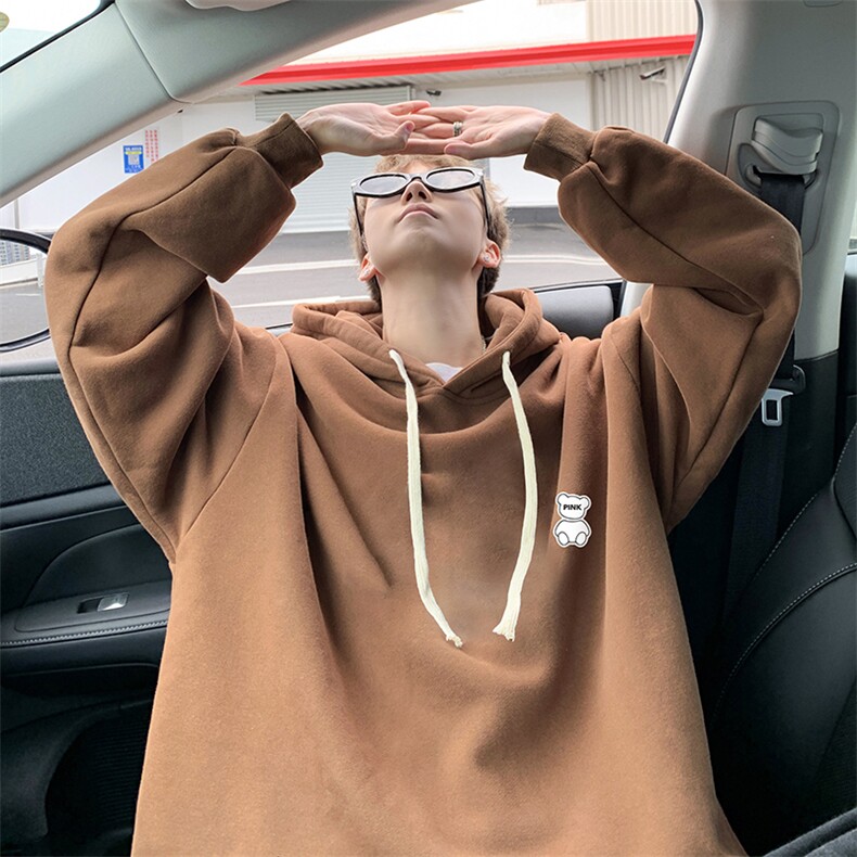 8XL连帽卫衣男大码胖子帽衫大号运动服WY2292-P35 加绒款-P40图片