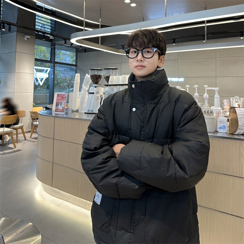 假两件棉服男冬季潮牌痞帅工装棉衣男款2024新款男士冬装外套,男装棉衣,星座410-7