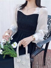 夏季新款连衣裙，女装连衣裙，摩登风暴