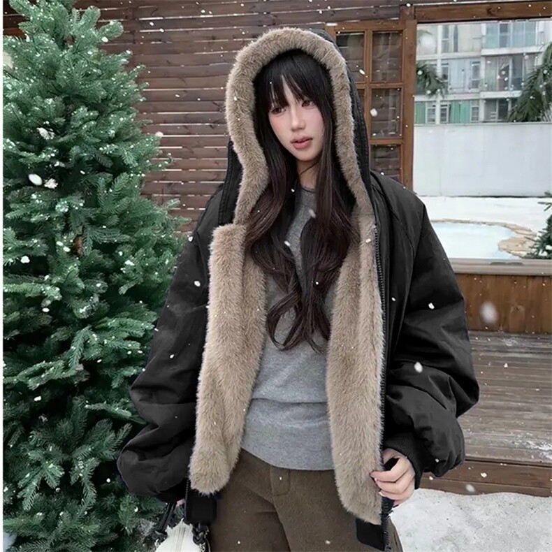 现货[网图]双面穿加绒座山雕男棉衣连帽棉服D54106-TP105188图片