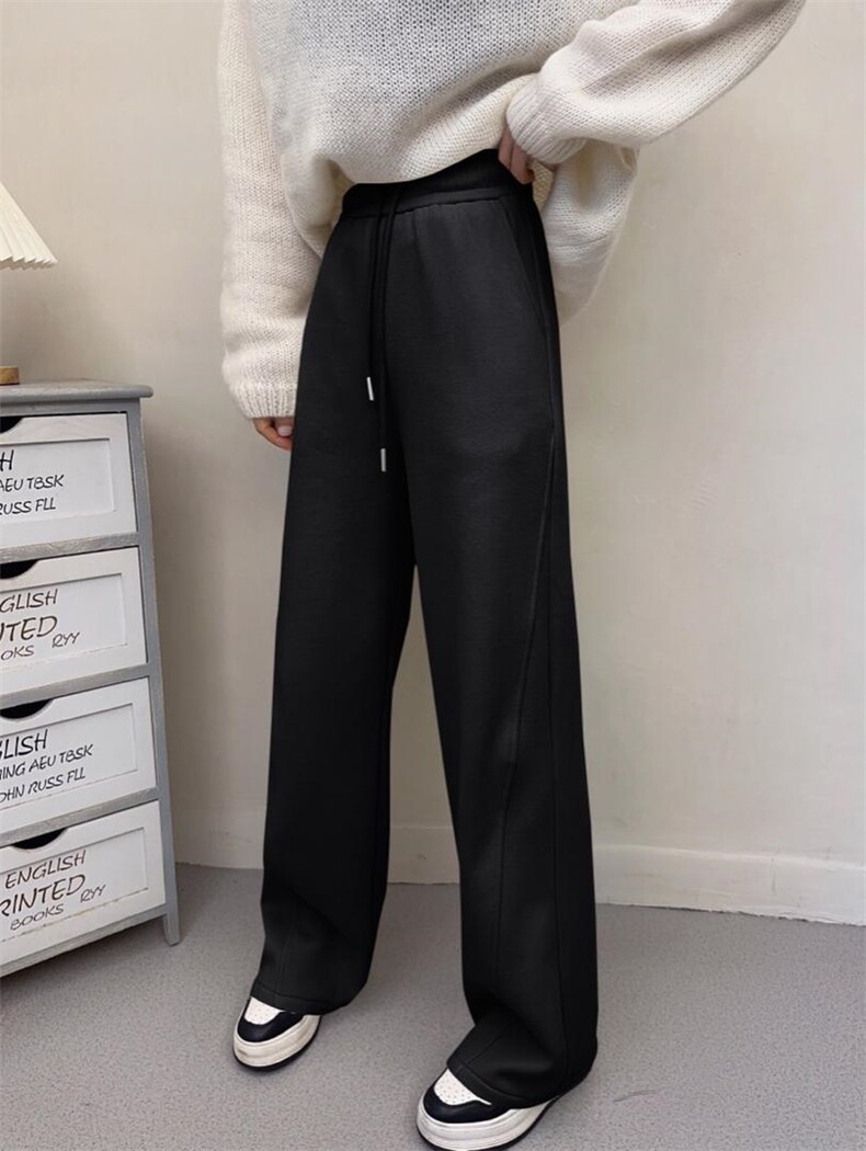 2022加绒卫裤，女装休闲裤，曼希野