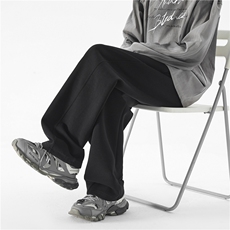 秋季新款重磅棉空气层弯刀裤休闲长裤A036A-CK2403-P65控98，男装休闲裤，电商A036A
