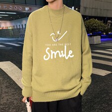 ！2023秋冬季新款男士半高领毛衣百搭潮流针织衫M601P45控68图片