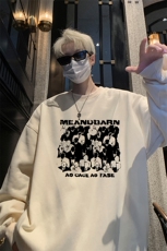 ！圆领卫衣男装港风长袖T恤男外套男WY247-特P23，男装T恤，电商B367
