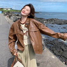 26春大货皮衣外套2D001-6301-P145-K198，女装皮衣，2D001