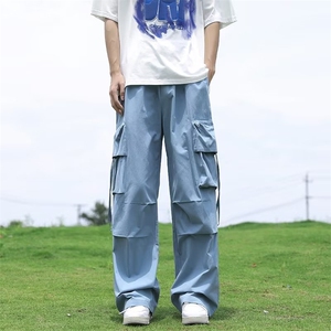 工装休闲裤男女韩版潮流痞帅气高街2025秋夏新款ins长裤K4326-P38图片