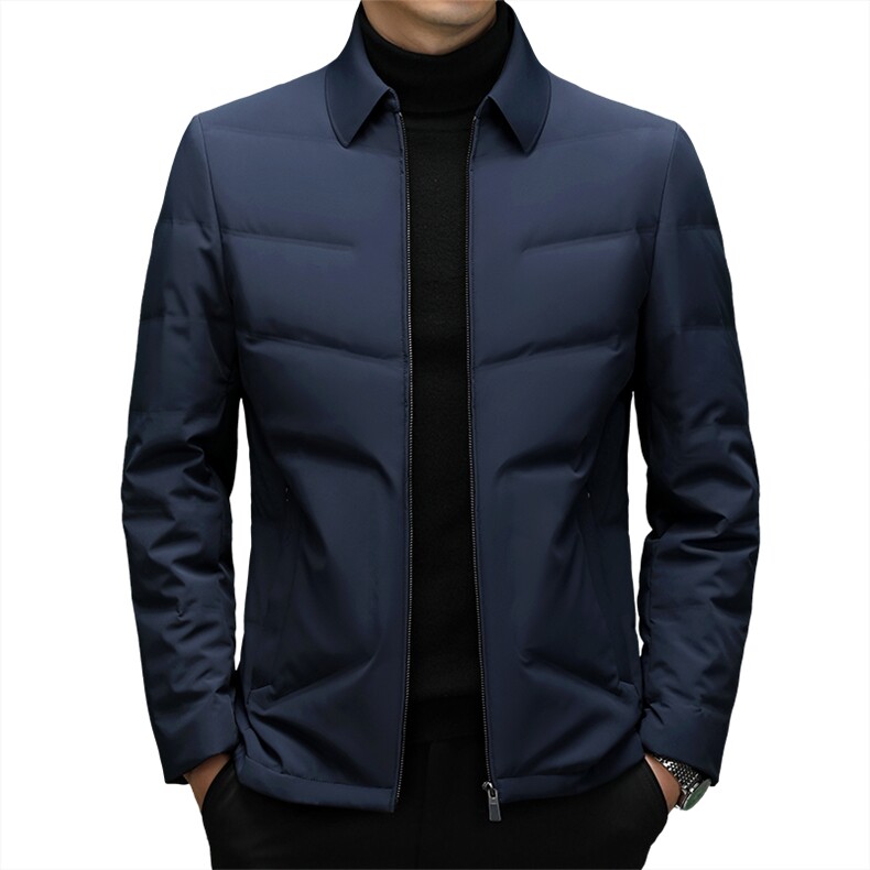 CKE1707钱塘2020-2新款商务冬季休闲厚款中年男士羽绒服P265,男装羽绒服,钱塘207-2