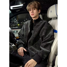 皮衣外套男士春秋季新款美式复古痞帅机车pu皮夹克J768，男装夹克，星座1116A（原606A-3）