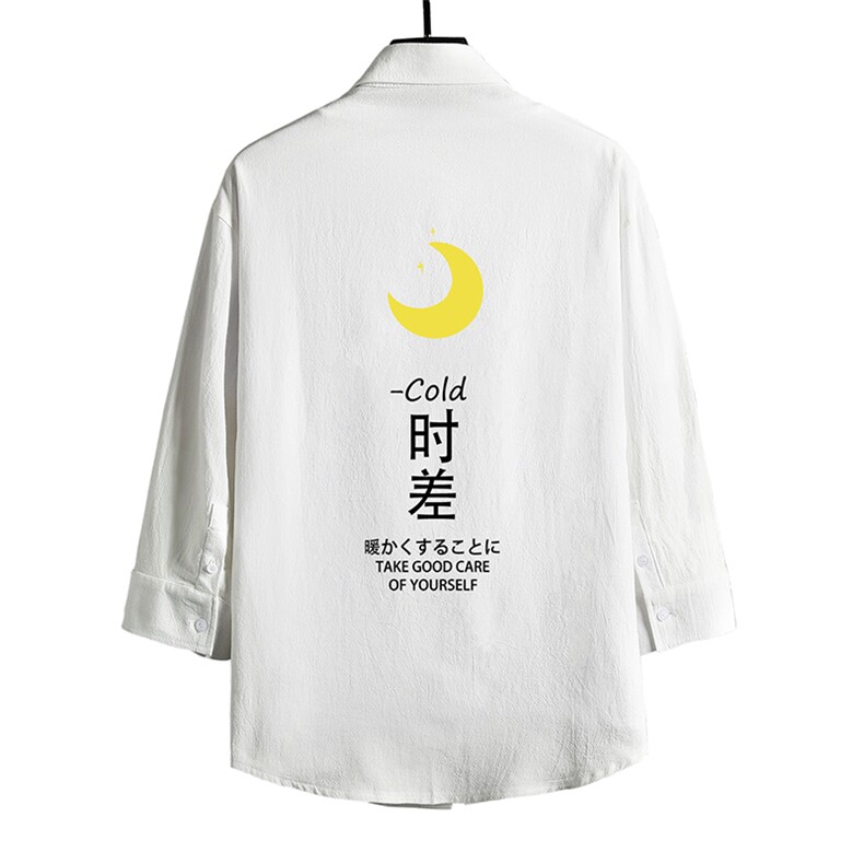 QC58047-P45亚七分袖衬衫男大码五分袖衬衣男短袖网格挂拍,男装衬衫,电商A040A