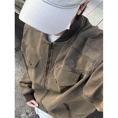【有货】M8067LL-特83美式复古灯芯绒工装夹克cleanfit夹棉外套，男装夹克，星座1007（原301D）