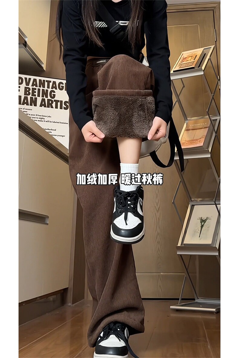 主推差价大~D2282-TP4068美式高街休闲百搭灯芯绒直筒长裤男,男装休闲裤,电商A102